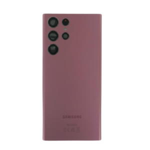 Poklopac baterije za Samsung S22 ultra (S908) BORDO ORIGINAL SH