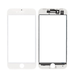 Staklo touch screen-a + frame za iPhone 8 BELI