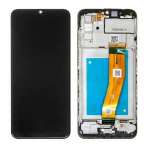 LCD za Samsung A02s (A025F) sa frejmom ORIGINAL REPARIRAN
