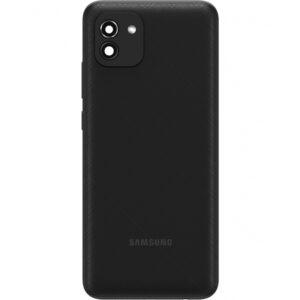 Poklopac baterije za Samsung A03 (SM-A035G) CRNI ORIGINAL SH
