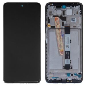 LCD za Xiaomi Redmi Poco X3 Pro sa frejmom + baterija CRNI ORIGINAL SH