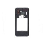 Frejm za Samsung Xcover 6 Pro (SM-G616F) CRNI ORIGINAL SH