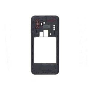 Frejm za Samsung Xcover 6 Pro (SM-G616F) CRNI ORIGINAL SH