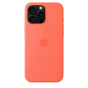 Silikonska maska sa MagSafe za iPhone 16 Pro Max – narandžasta