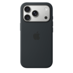 Silikonska maska sa MagSafe za iPhone 17 Pro – crna