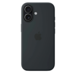 Silikonska maska sa MagSafe za iPhone 17 – crna