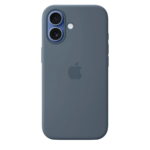Silikonska maska sa MagSafe za iPhone 17 – plava