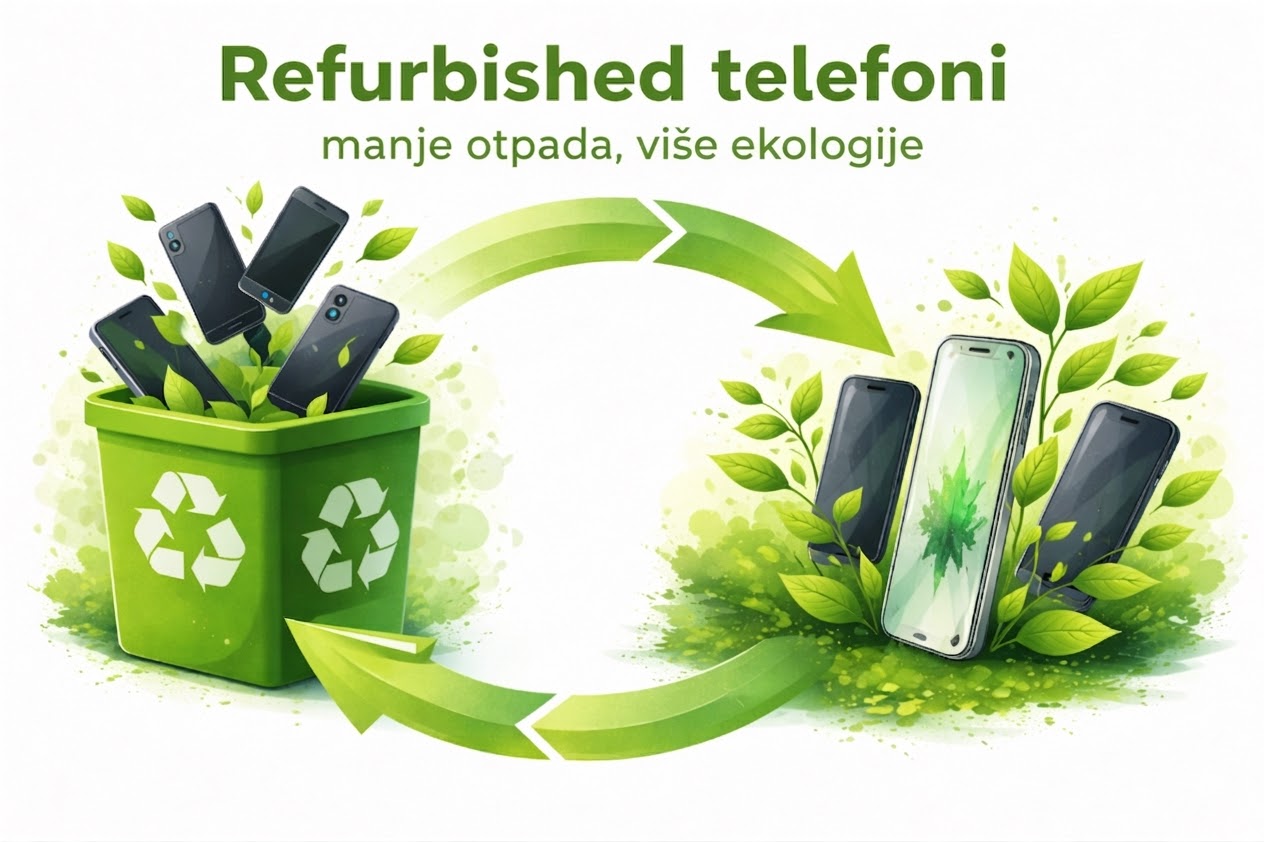 Refurbished telefoni ekologija