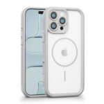 Bumper MagSafe maska za iPhone 16 Pro Max - siva