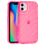 Aurora Wave maska za iPhone 11 - crvena