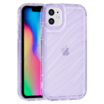Aurora Wave maska za iPhone 11 - ljubičasta