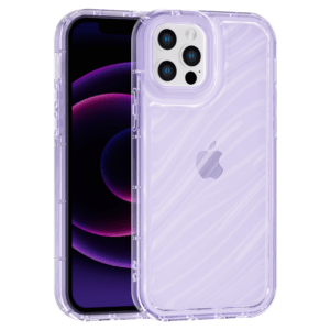 Aurora Wave maska za iPhone 12 Pro Max - ljubičasta