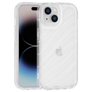 Aurora Wave maska za iPhone 14 Plus - providna