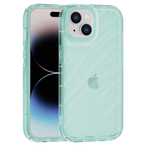 Aurora Wave maska za iPhone 14 Plus - zelena