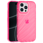 Aurora Wave maska za iPhone 14 Pro - crvena