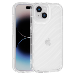 Aurora Wave maska za iPhone 14 - providna
