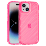 Aurora Wave maska za iPhone 15 Plus - crvena