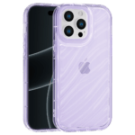 Aurora Wave maska za iPhone 15 Pro Max - ljubičasta