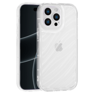 Aurora Wave maska za iPhone 15 Pro Max - providna