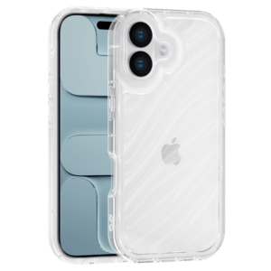 Aurora Wave maska za iPhone 16 Plus - providna