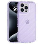Aurora Wave maska za iPhone 16 Pro Max - ljubičasta