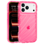 Aurora Wave maska za iPhone 17 Pro - crvena