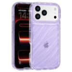 Aurora Wave maska za iPhone 17 Pro - ljubičasta