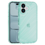 Aurora Wave maska za iPhone 17 - zelena