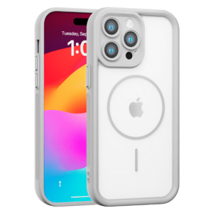 Bumper MagSafe maska za iPhone 14 Pro - siva