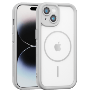 Bumper MagSafe maska za iPhone 15 - siva