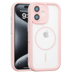 Bumper MagSafe maska za iPhone 16 - roze