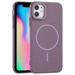 Rigid Silicone MagSafe maska za iPhone 11 – ljubičasta