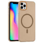 Matte Color MagSafe maska za iPhone 11 Pro Max – zlatna