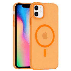Matte Color MagSafe maska za iPhone 11 – narandžasta