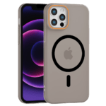 Matte Color MagSafe maska za iPhone 12 Pro Max – siva