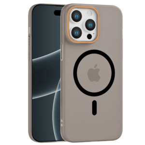 Matte Color MagSafe maska za iPhone 13 Pro Max – siva