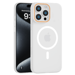 Matte Color MagSafe maska za iPhone 15 Pro Max – Providna boja