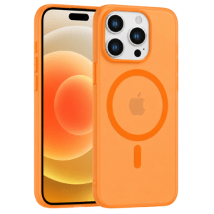 Matte Color MagSafe maska za iPhone 16 Pro – narandžasta