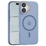 Matte Color MagSafe maska za iPhone 16 – plava