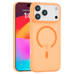 Matte Color MagSafe maska za iPhone 17 Pro Max – narandžasta