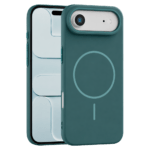 Rigid Silicone MagSafe maska za iPhone 17 Air – zelena