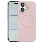 Rigid Silicone MagSafe maska za iPhone 17 – roze