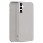 Velvet Touch MagSafe maska za Samsung Galaxy A16 - Siva
