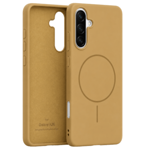 Velvet Touch MagSafe maska za Samsung Galaxy A26 - Zlatna