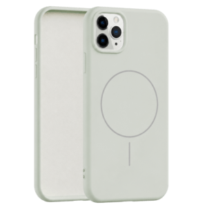 Velvet Touch MagSafe maska za iPhone 11 Pro Max - Siva