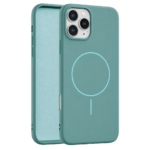 Velvet Touch MagSafe maska za iPhone 11 Pro Max - Tirkizna