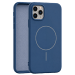 Velvet Touch MagSafe maska za iPhone 11 Pro – Plava