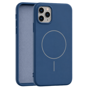 Velvet Touch MagSafe maska za iPhone 11 Pro – Plava
