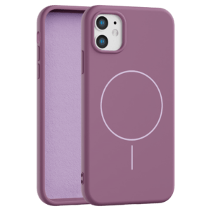 Velvet Touch MagSafe maska za iPhone 11 – ljubičasta
