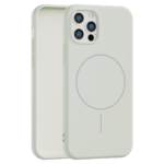 Velvet Touch MagSafe maska za iPhone 12 Pro Max - Siva